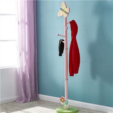 ราวแขวนเสื้อโค้ทเด็กแบบยืน